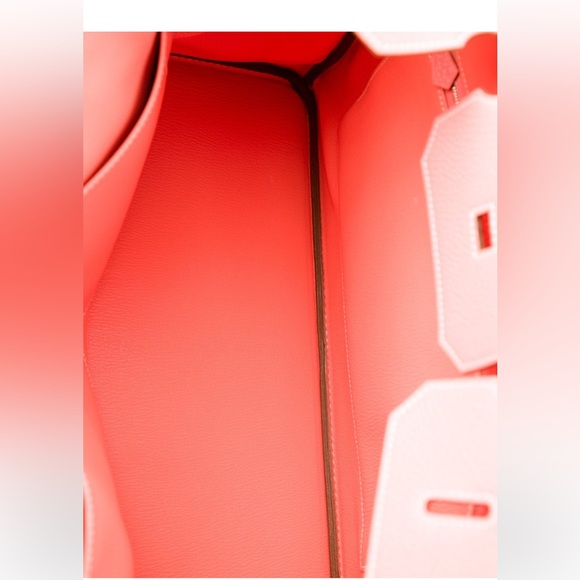 HEREMES EUC Clemence Birkin Rose-Tea 40 - Picture 6 of 7